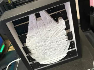 Millennium Falcon Light Box