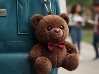 Cute Teddy Bear Chibi Keychain & Gift Toy