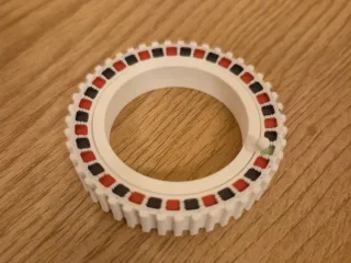 Roulette Fidget Ring – 3D Printable Casino-Inspired Spinner