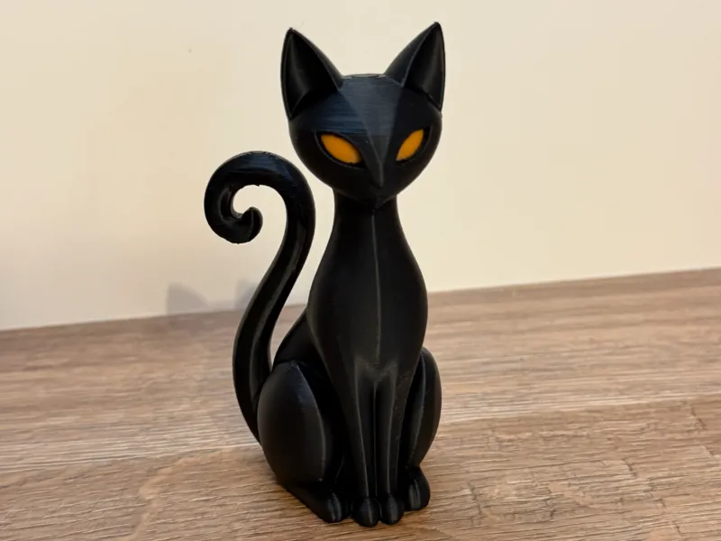 🐈‍⬛ Decoración de Gato Negro para Halloween