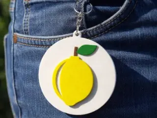 LLavero Fruta lImon