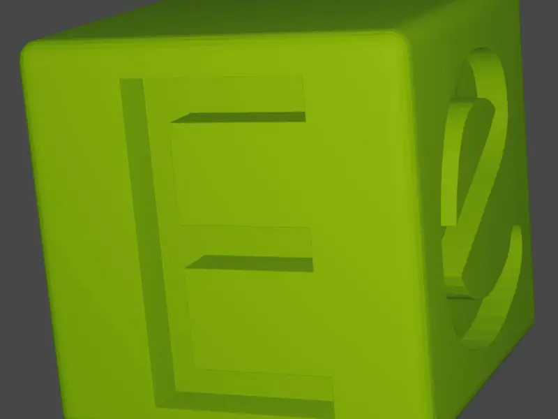 Block Letter E/e