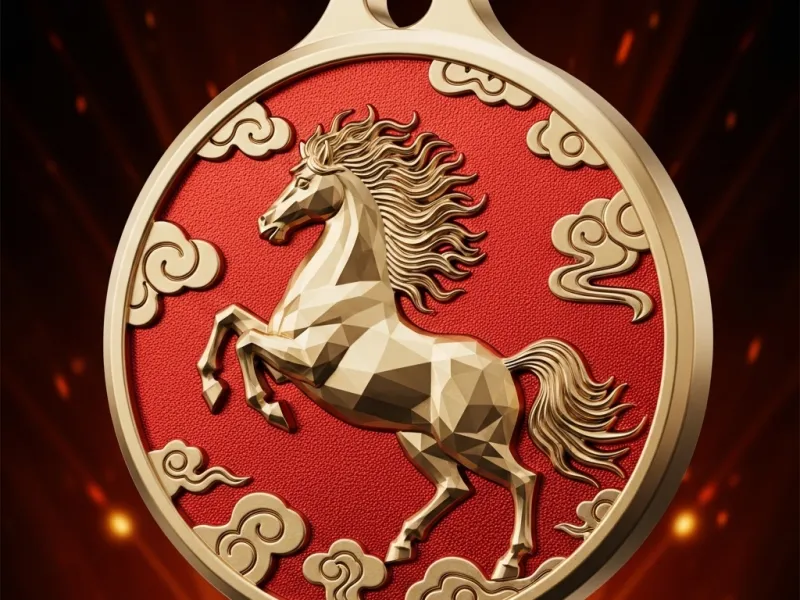 Medallon Caballo 4 / Horse Medallion 4