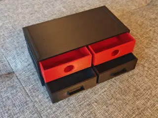 2 x 2 Stackable Drawers Set