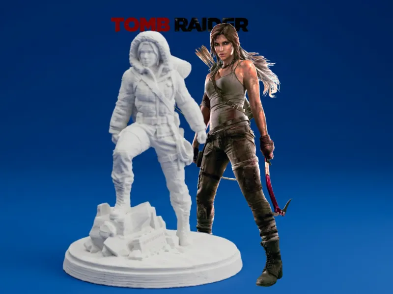 Lara Croft Winter Outfit – Tomb Raider Figurine