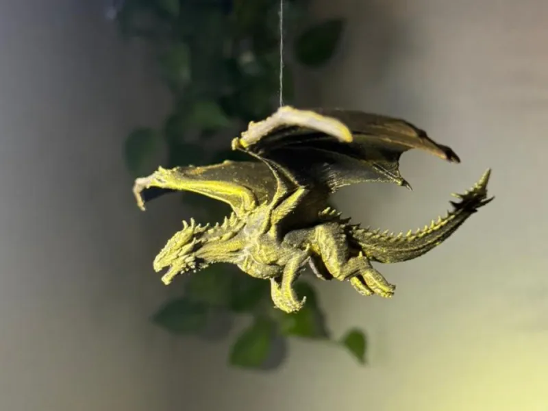 Dragon in flight