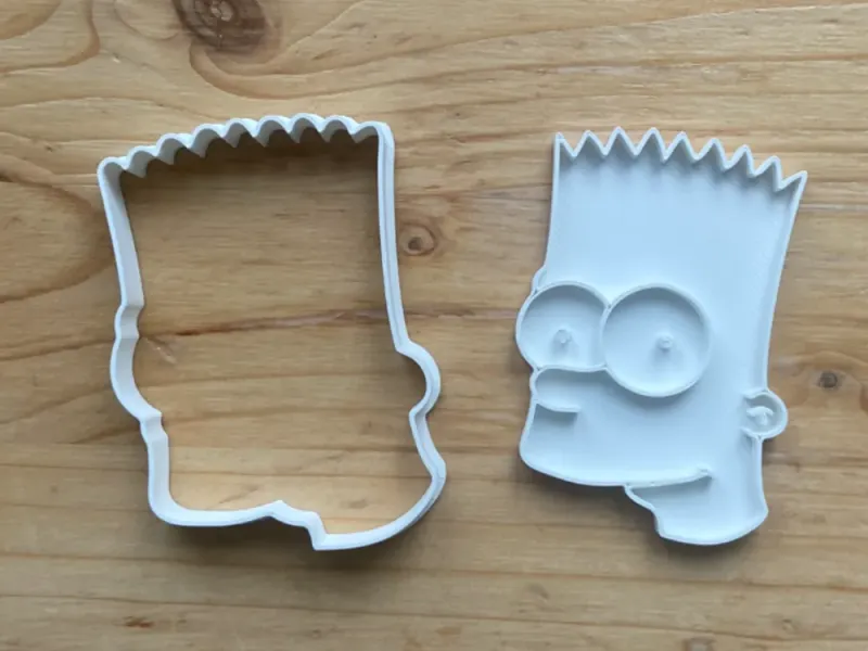 Bart Simpson Kurabiye Kesici