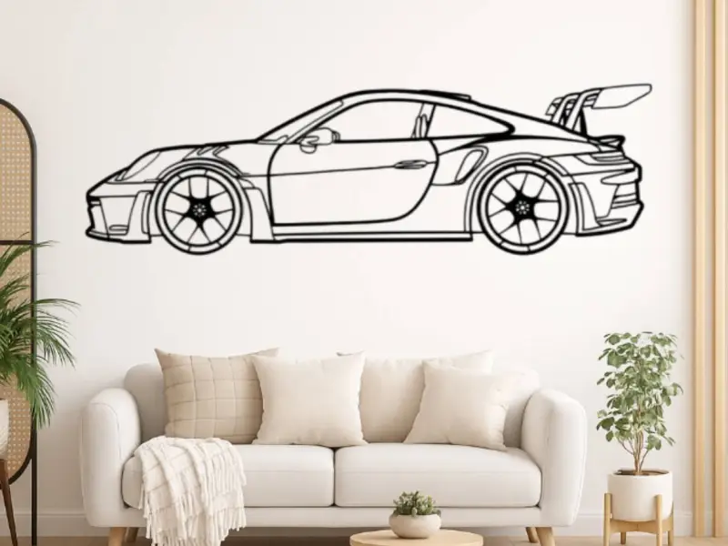WallArt Porsche GT3 RS