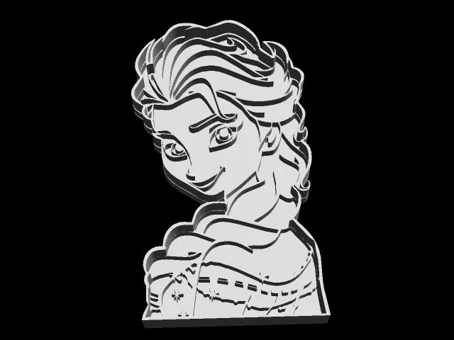 Elsa Cookie Cutter