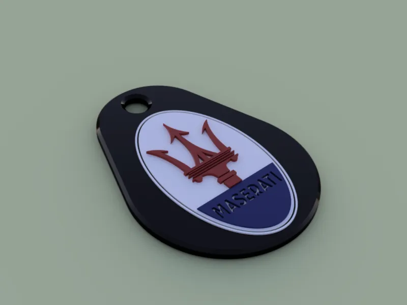porte clef maserati