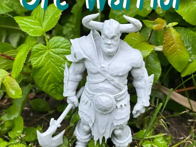 Goblin or Orc or troll warrior character