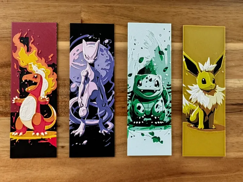 Pokemon Bookmark Set #2