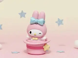 My melody cute figure
