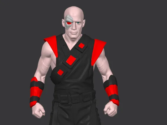 Kano Mortal Kombat Multicolor