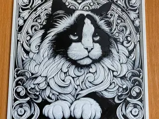 Cat Portrait Hueforge