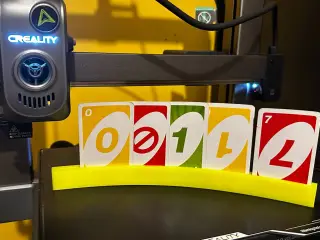 Universal playing card holder
