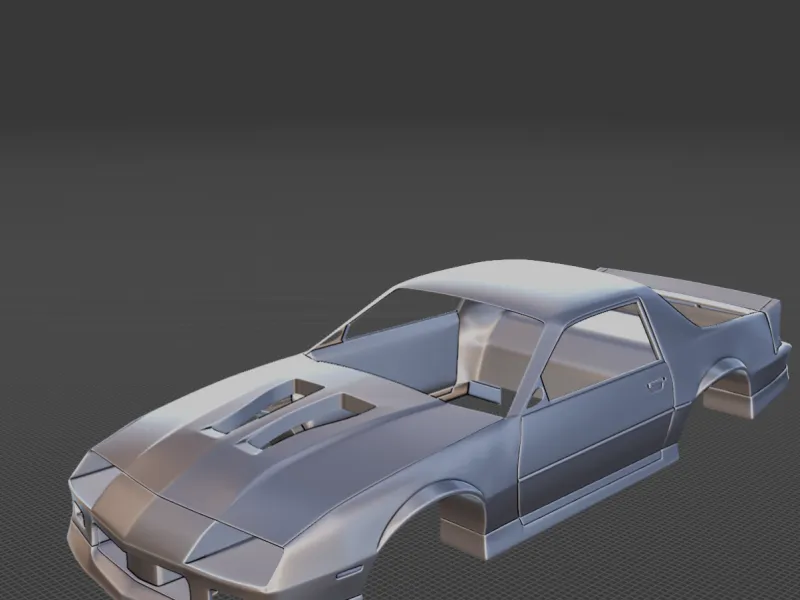 Chevrolet Camaro Gen 3 Body STL
