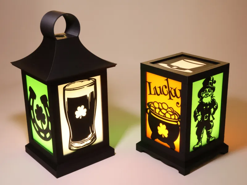 The Modular Lantern - St Patricks Day