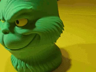 Christmas Holiday GRINCH Cup Pencil Holder