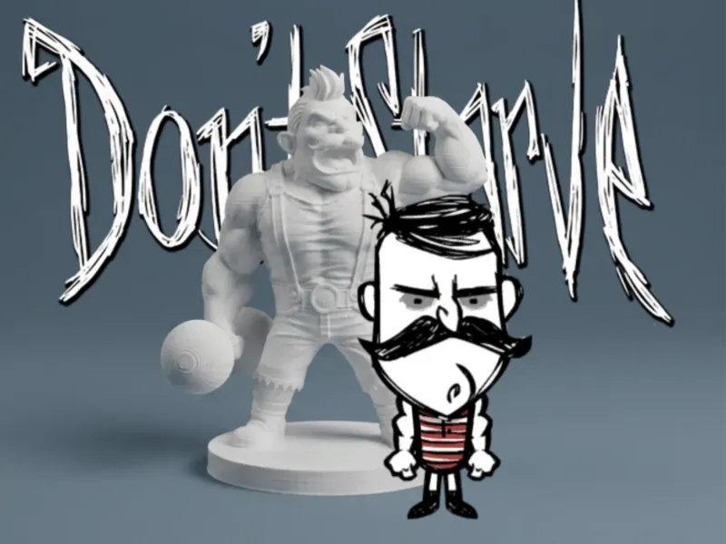 Wolfgang – Don’t Starve Figurine