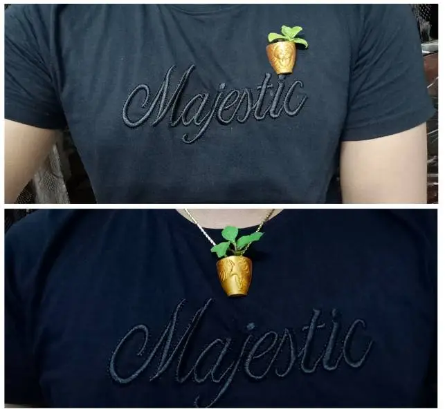 Plant pot pendant and badge collection-0