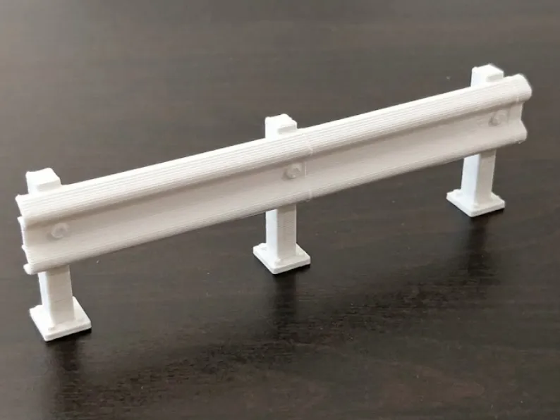 Road Guardrail - Safety Barrier 1:32