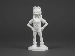 Bean from Disenchantment Figure