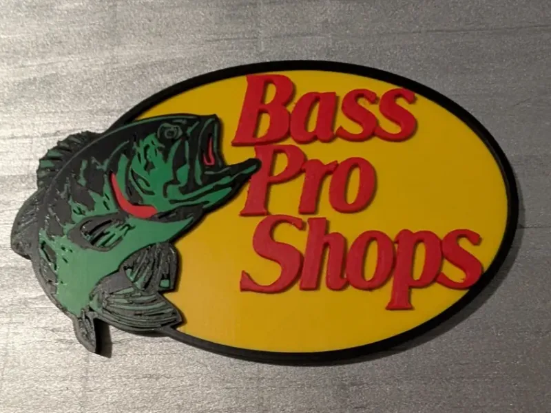 Декоративная вывеска Bass Pro Shops