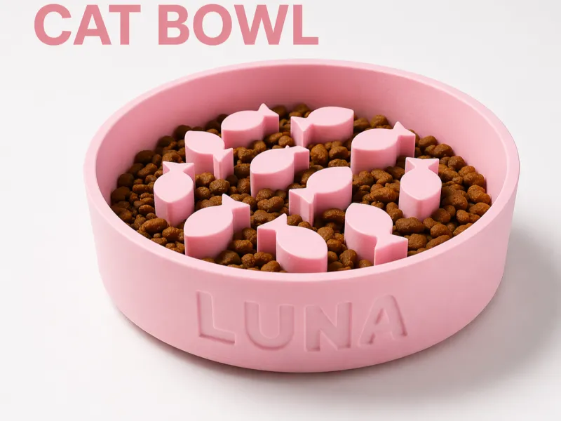 Slow Feeder Cat Bowl