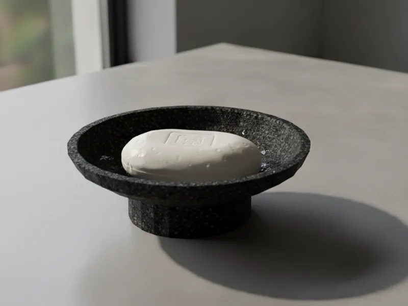 Soap Dish Minimalist Modern | Kitchen Tray | Bathroom Tray