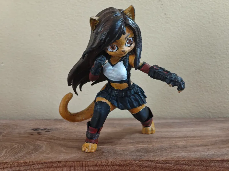 Cat Tifa - Final Fantasy VII
