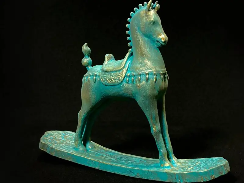 Decorative Rocking Horse Figurine