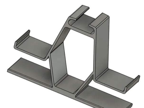 Dual Phone Holder – Two-Tier Desktop Smartphone Stand