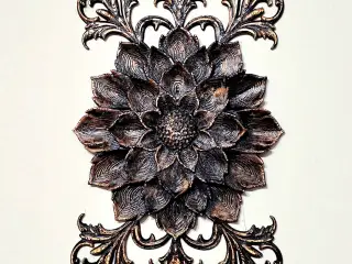 Gothic Elegance Flower - Wall Display