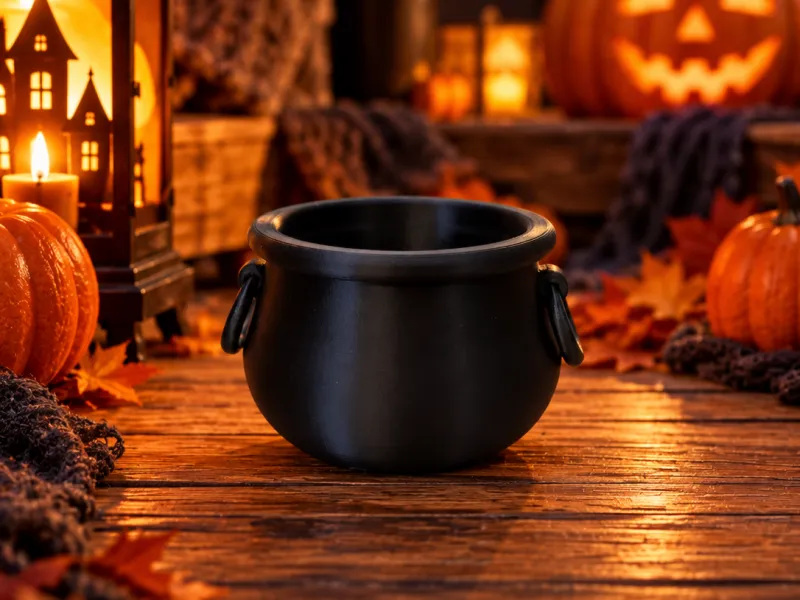 Witch Cauldron – Halloween Decoration 🧙‍♀️🎃