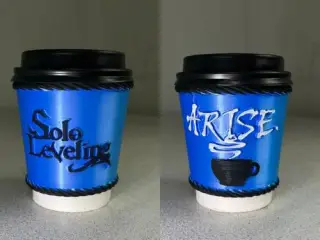 Solo Levelling Arise Coffee Sleeve