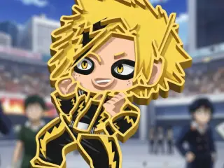 Denki Kaminari llavero my hero academy