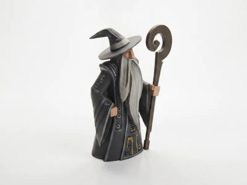 Geo Gandalf Beeldje Lord of the Rings 3D Printbaar