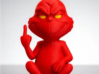 Grinch with attitude
