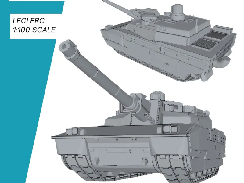 Leclerc Main Battle Tank France NATO