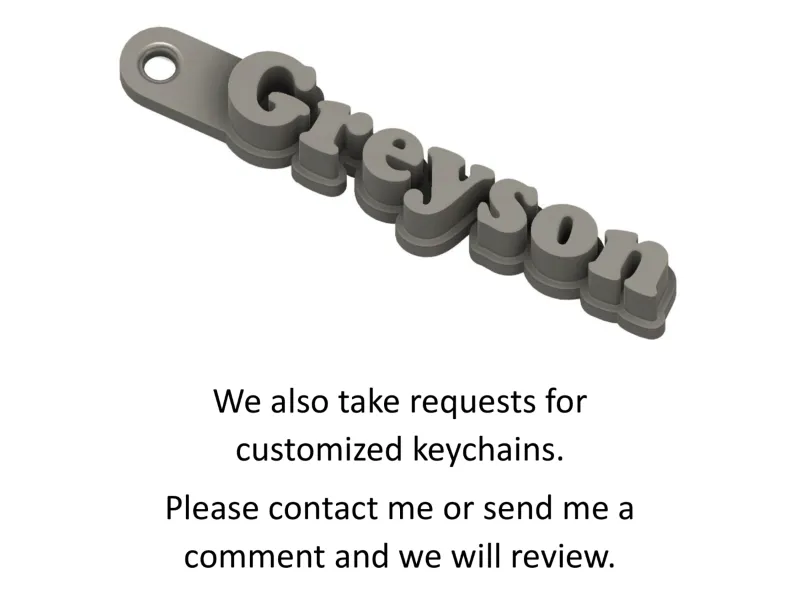 Greyson Keychain / Keyring