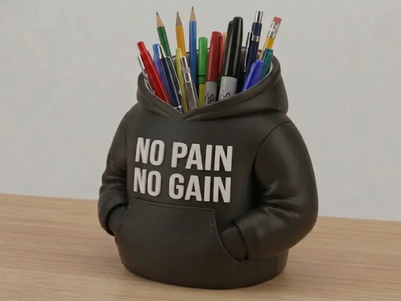 NO PAIN NO GAIN Pen Holder - PortaLapiz