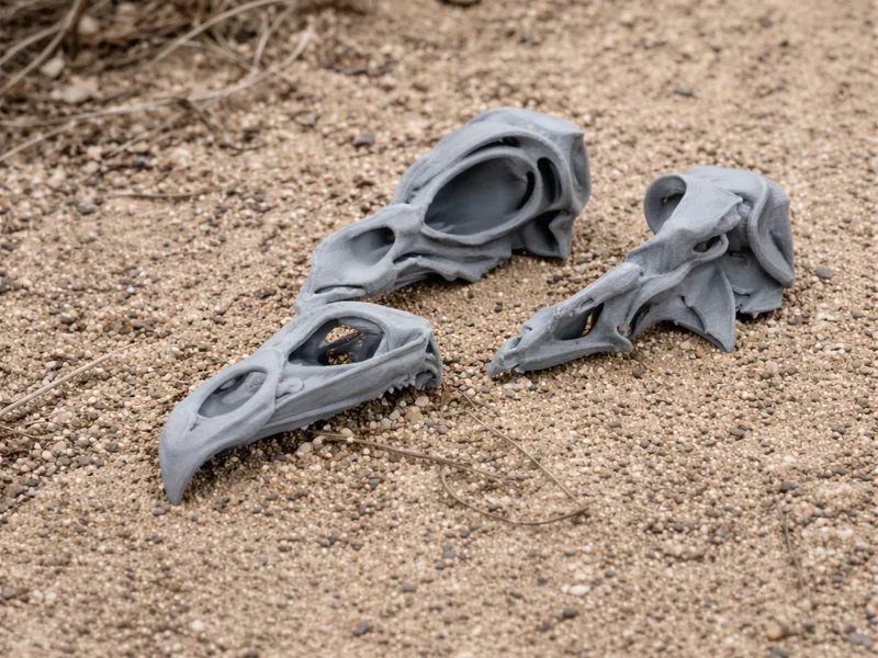 Harpagornis moorei（哈斯特鹰）头骨