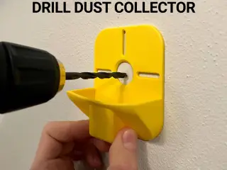 Drill Dust Collector And Guide
