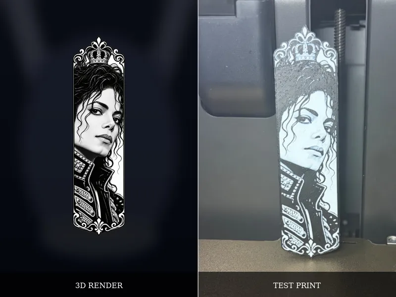 marca-página Michael Jackson