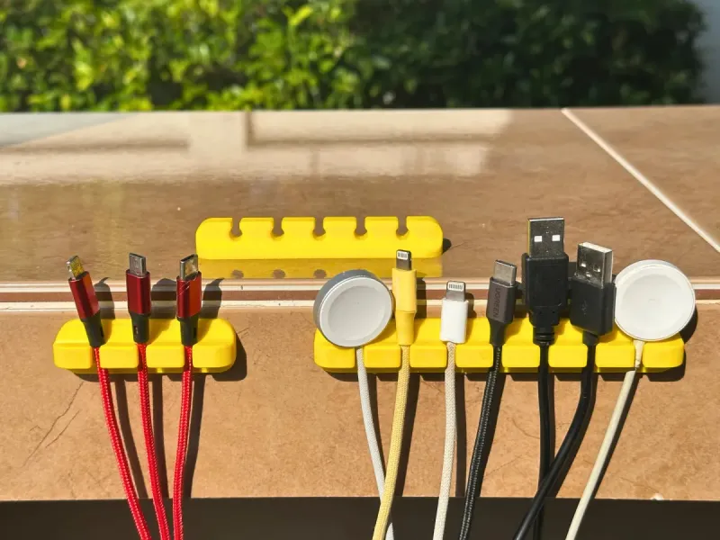 Universal Desktop Cable Holder