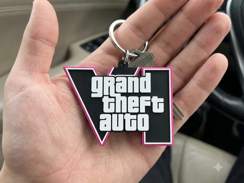 Llavero logo de GTA VI