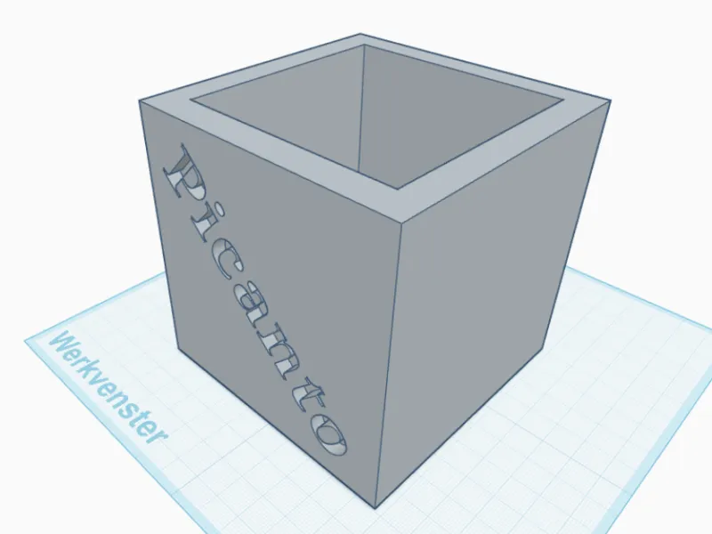 Flowerpot Picanto 100x100x100