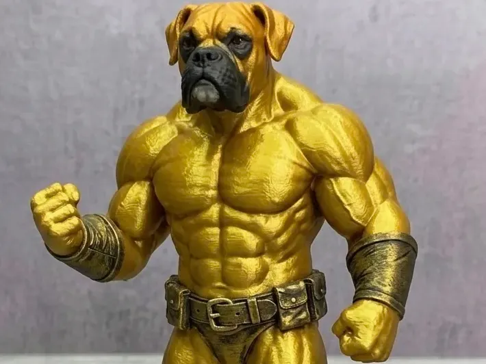 Fuerte Boxer Alemán