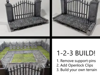 Graveyard tile - gate